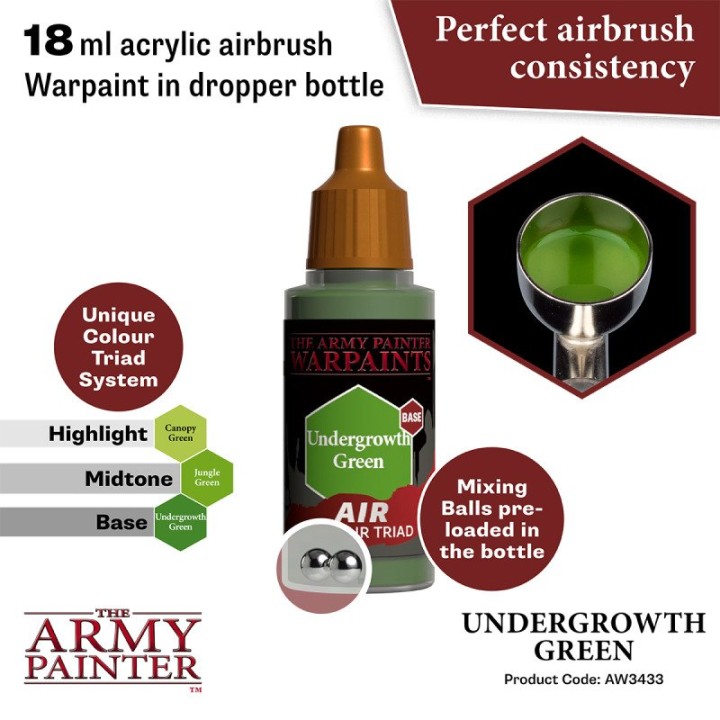 TAP - Warpaints Air: Undergrowth Green