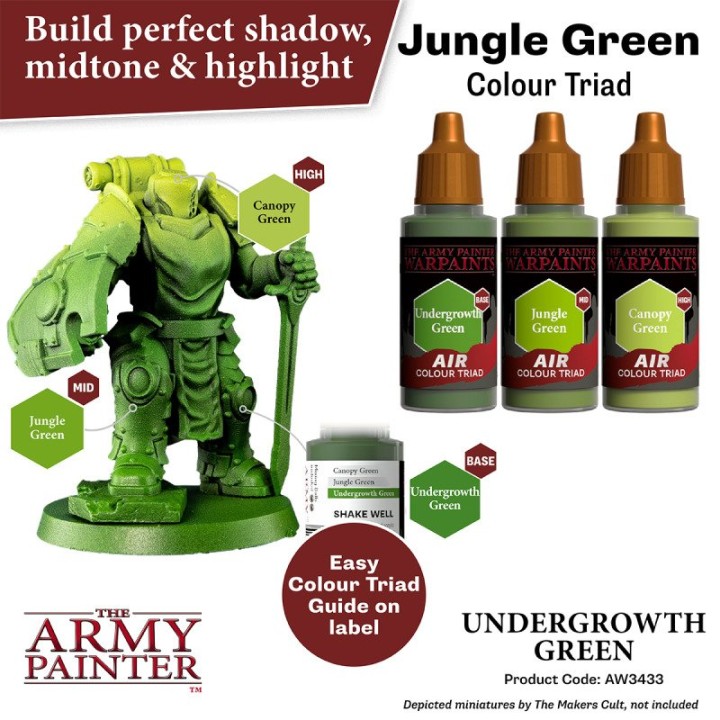 TAP - Warpaints Air: Undergrowth Green