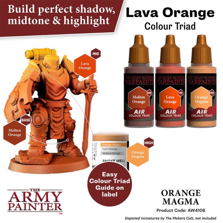 TAP - Warpaints Air: Orange Magma