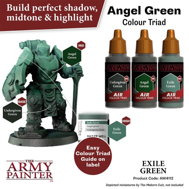 TAP - Warpaints Air: Exile Green