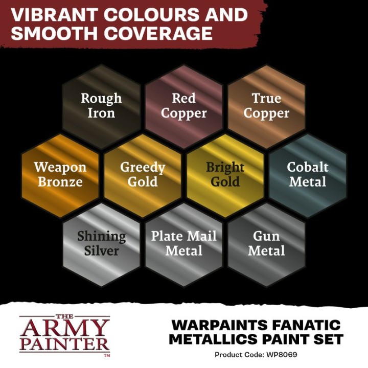 TAP - Warpaints Fanatic: Metallics Set
