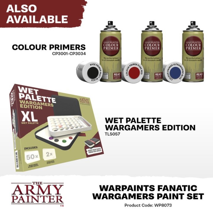 TAP - Warpaints Fanatic: Wargamers Paint Set