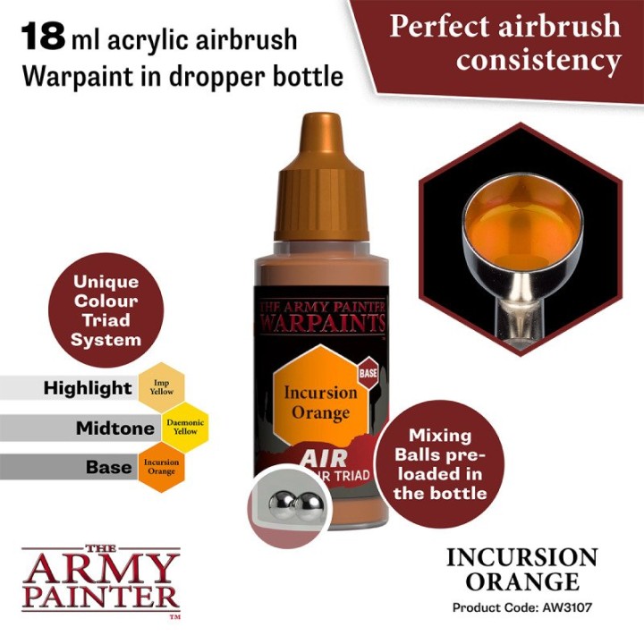 TAP - Warpaints Air: Incursion Orange