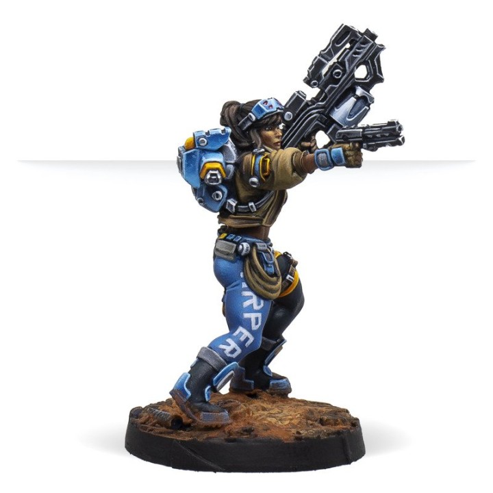 Infinity - Dr. Priya Harper, Archeo-raider (Plasma Carbine)