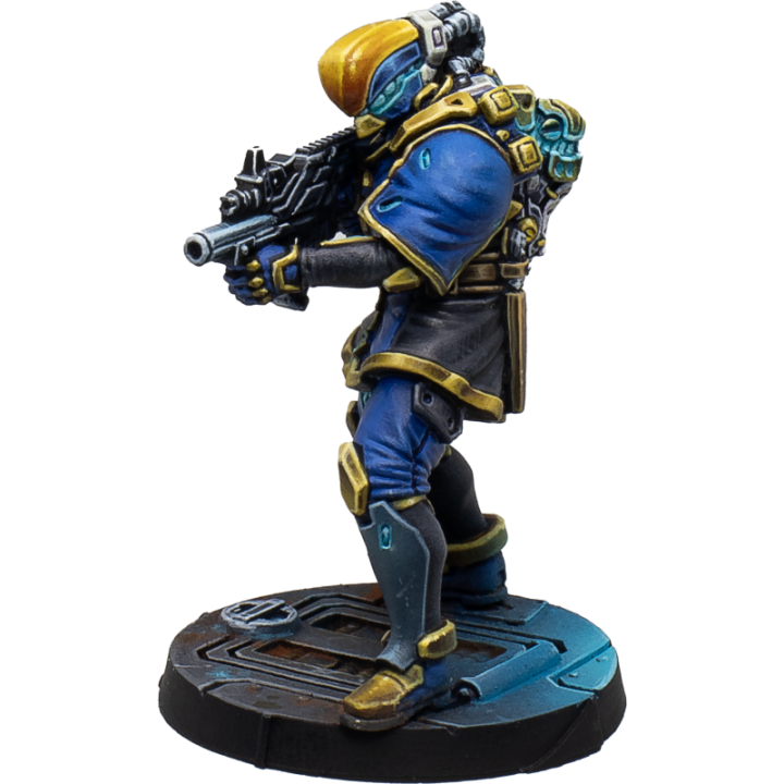 Infinity - Raveneye Officer (Submachine Gun, E/Marat)