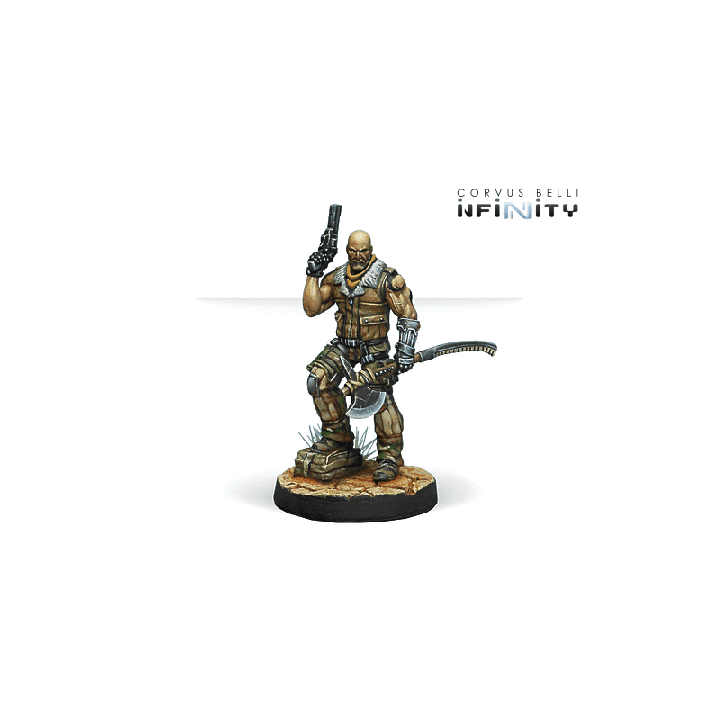 Infinity - Roger Van Zant; Cpt. 6th Airborne (Heavy Pistol; AP CCW)