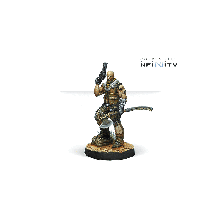 Infinity - Roger Van Zant; Cpt. 6th Airborne (Heavy Pistol; AP CCW)