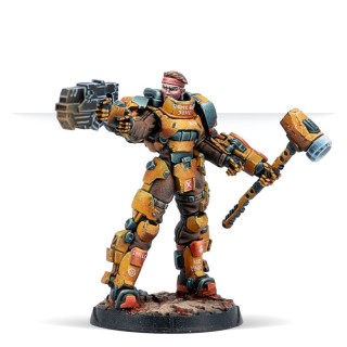Infinity - Diggers; Armed Prospectors (Chain Rifle)