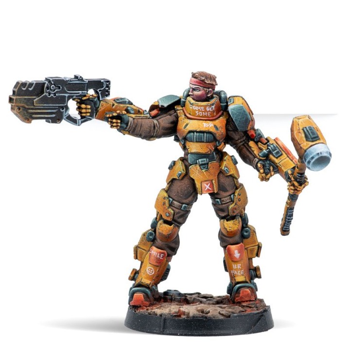 Infinity - Diggers; Armed Prospectors (Chain Rifle)