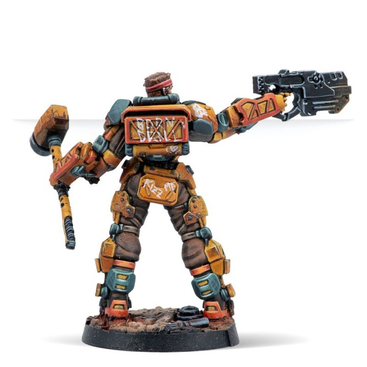 Infinity - Diggers; Armed Prospectors (Chain Rifle)
