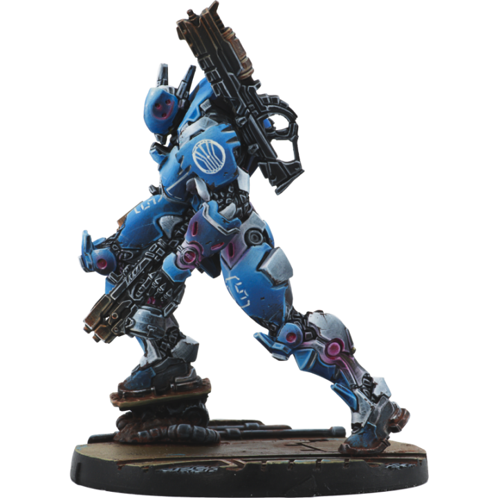 Infinity - Reinf. Squalos Mk-II, PanOceanian Armored Cavalry