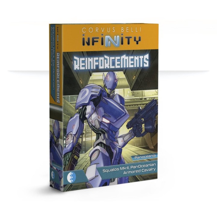 Infinity - Reinf. Squalos Mk-II, PanOceanian Armored Cavalry