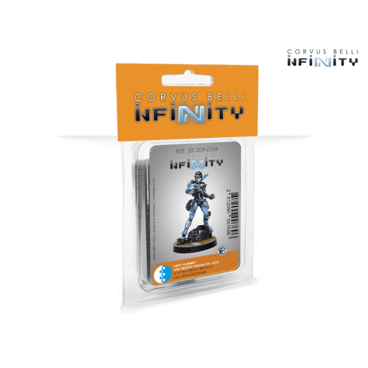 Infinity - Patsy Garnett; Orc Troops Varuna Div. NCO (Submachine Gun)