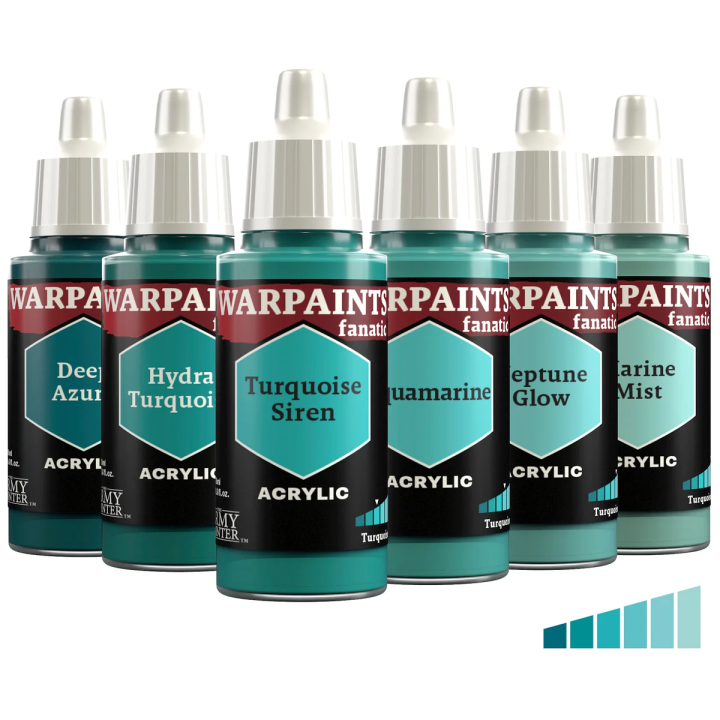 TAP - Warpaints Fanatic : Flexible Triad : Turquoises