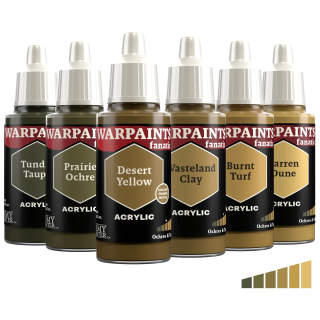 TAP - Warpaints Fanatic : Flexible Triad : Ochres & Tans