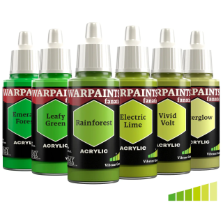 TAP - Warpaints Fanatic : Flexible Triad : Vibrant Greens