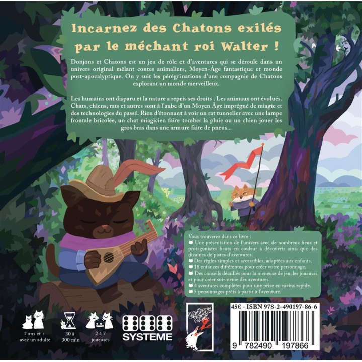Donjons & Chatons - Livre de base