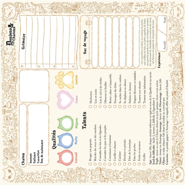 Donjons & Chatons - Livre de base