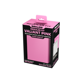 Gatherers' Tavern - DOMARU Regular Fit Sleeves: Valiant Pink (100 Sleeves)