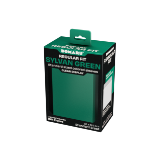 Gatherers' Tavern - DOMARU Regular Fit Sleeves: Sylvan Green (100 Sleeves)