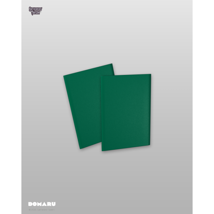Gatherers' Tavern - DOMARU Regular Fit Sleeves: Sylvan Green (100 Sleeves)
