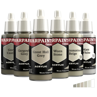 TAP - Warpaints Fanatic : Flexible Triad : Warm Greys & White