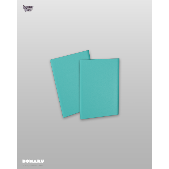 Gatherers' Tavern - DOMARU Regular Fit Sleeves: Rhystic Teal (100 Sleeves)