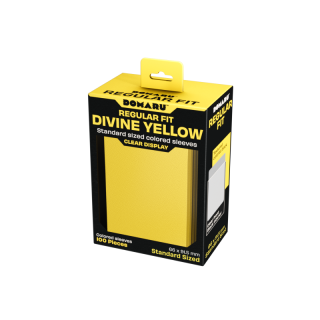 Gatherers' Tavern - DOMARU Regular Fit Sleeves: Divine Yellow (100 Sleeves)