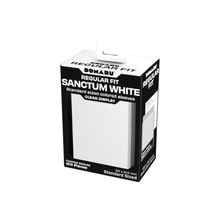 Gatherers' Tavern - DOMARU Regular Fit Sleeves: Sanctum White (100 Sleeves)