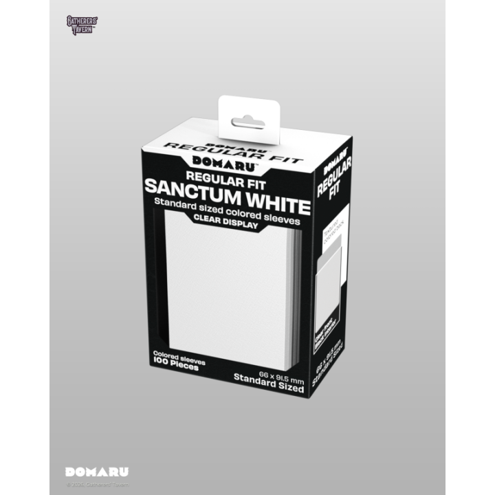 Gatherers' Tavern - DOMARU Regular Fit Sleeves: Sanctum White (100 Sleeves)