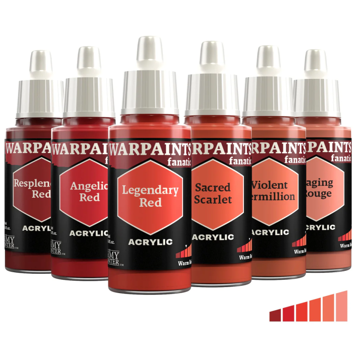 TAP - Warpaints Fanatic : Flexible Triad : Warm Reds