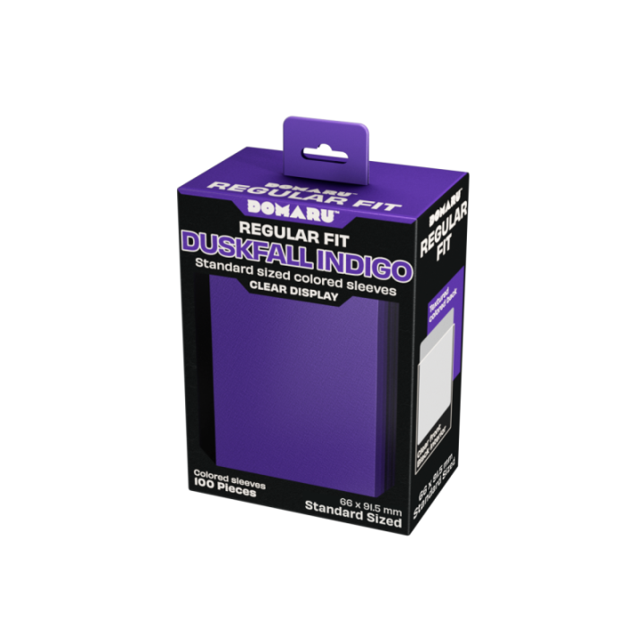 Gatherers' Tavern - DOMARU Regular Fit Sleeves: Duskfall Indigo (100 Sleeves)