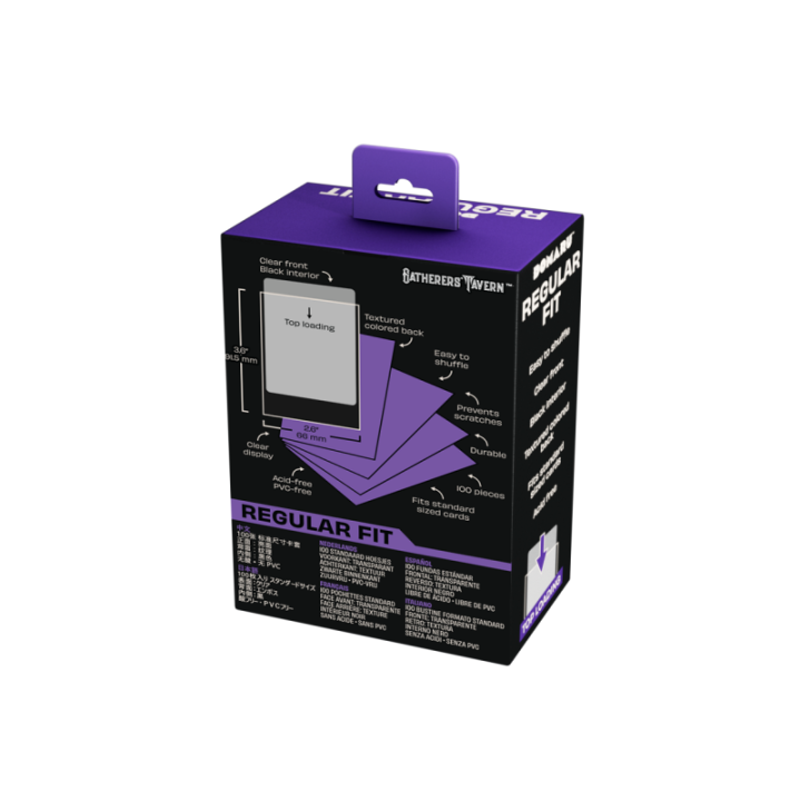 Gatherers' Tavern - DOMARU Regular Fit Sleeves: Duskfall Indigo (100 Sleeves)