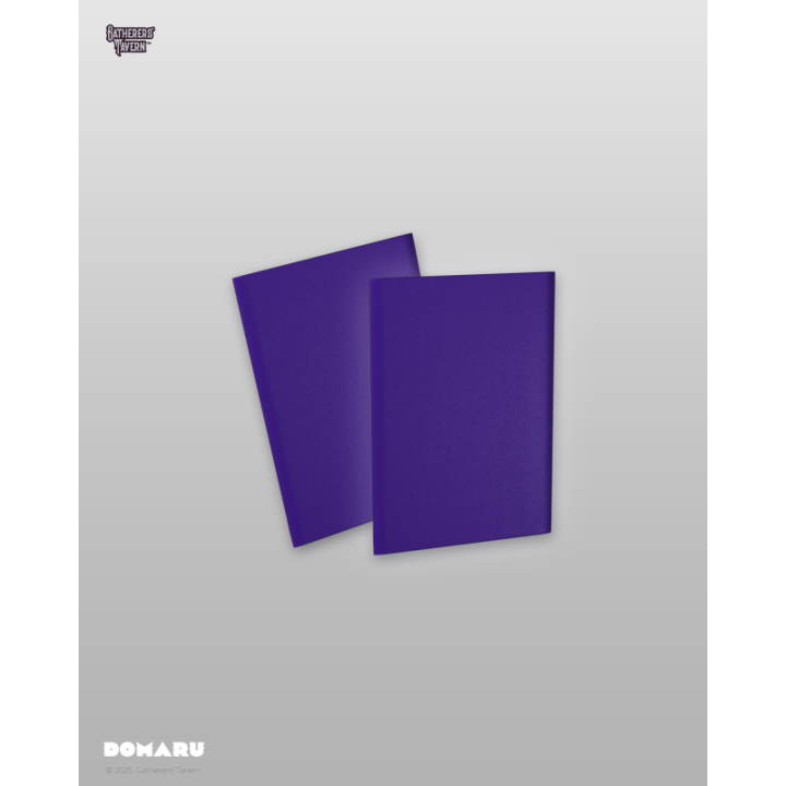 Gatherers' Tavern - DOMARU Regular Fit Sleeves: Duskfall Indigo (100 Sleeves)