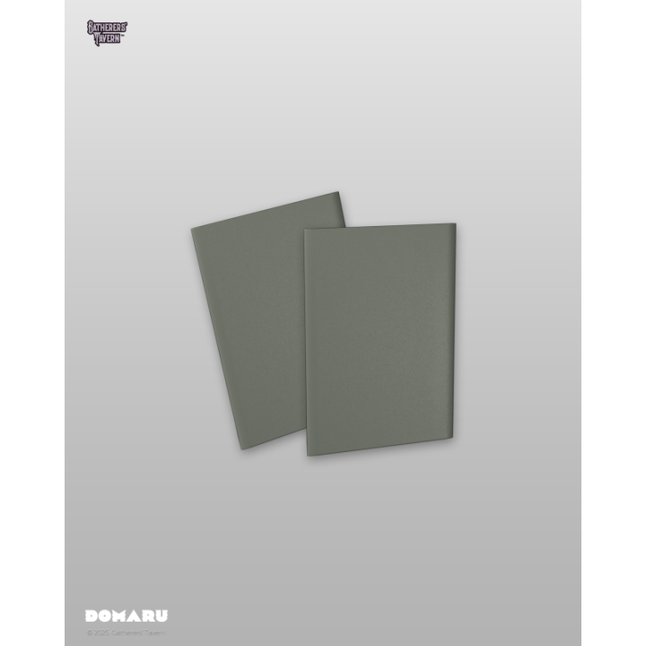 Gatherers' Tavern - DOMARU Regular Fit Sleeves: Gargoyle Grey (100 Sleeves)