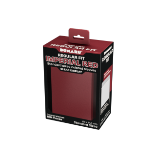 Gatherers' Tavern - DOMARU Regular Fit Sleeves: Imperial Red (100 Sleeves)
