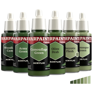 TAP - Warpaints Fanatic : Flexible Triad : Olive Greens