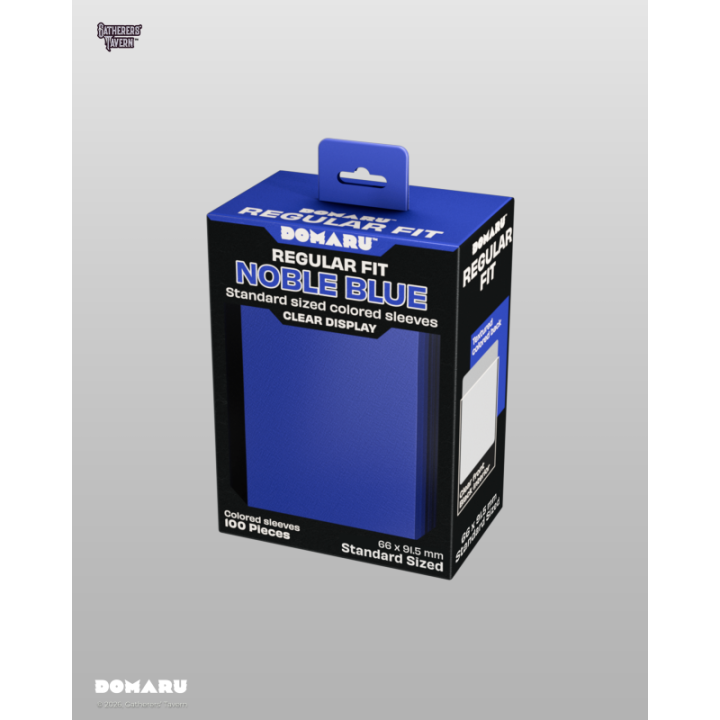 Gatherers' Tavern - DOMARU Regular Fit Sleeves: Noble Blue (100 Sleeves)