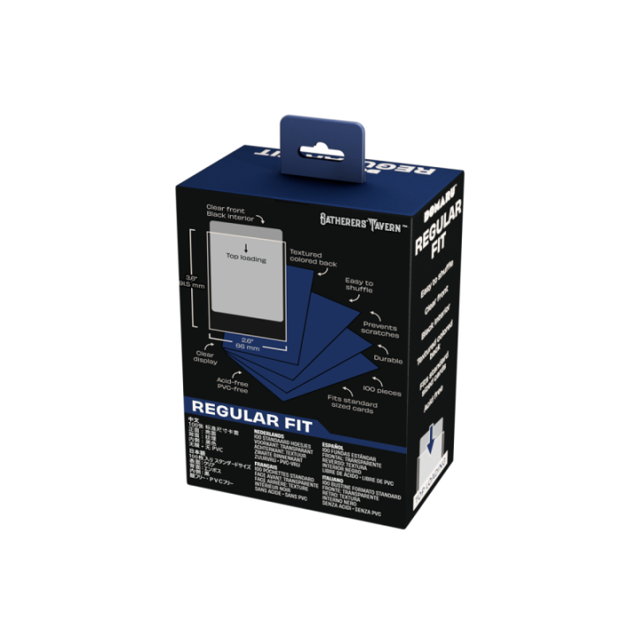 Gatherers' Tavern - DOMARU Regular Fit Sleeves: Regent Blue (100 Sleeves)