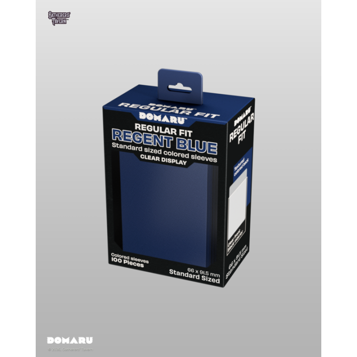 Gatherers' Tavern - DOMARU Regular Fit Sleeves: Regent Blue (100 Sleeves)