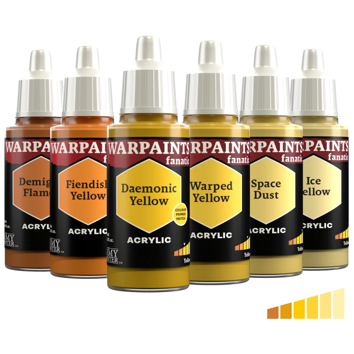 TAP - Warpaints Fanatic : Flexible Triad : Yellows
