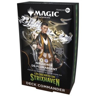 MTG - Deck Commander Magic: The Gathering Les Secrets de Strixhaven - Influence de Plumargent - FR