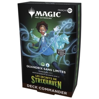 MTG - Deck Commander Magic: The Gathering Les Secrets de Strixhaven - Quandrix sans limites - FR
