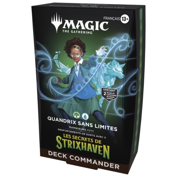 MTG - Deck Commander Magic: The Gathering Les Secrets de Strixhaven - Quandrix sans limites - FR