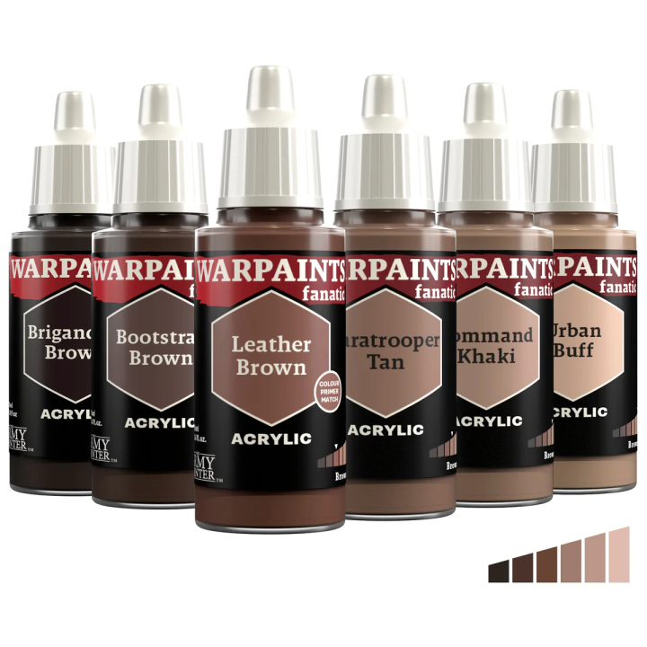 TAP - Warpaints Fanatic : Flexible Triad : Browns