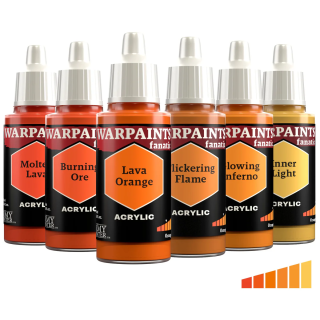 TAP - Warpaints Fanatic : Flexible Triad : Oranges
