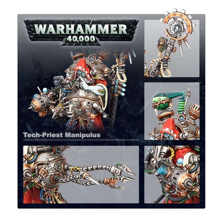 Tech-Priest Manipulus - Adeptus Mechanicus - wh40k