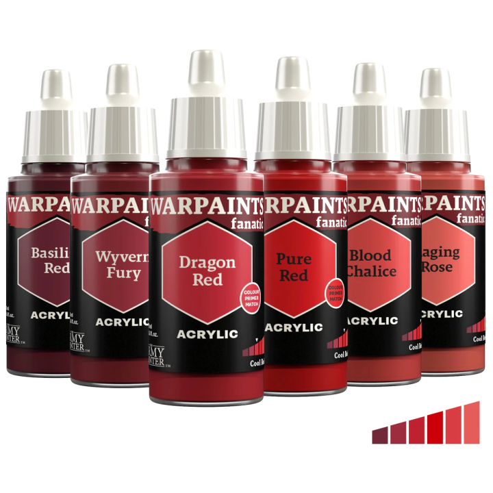 TAP - Warpaints Fanatic : Flexible Triad : Cool Reds