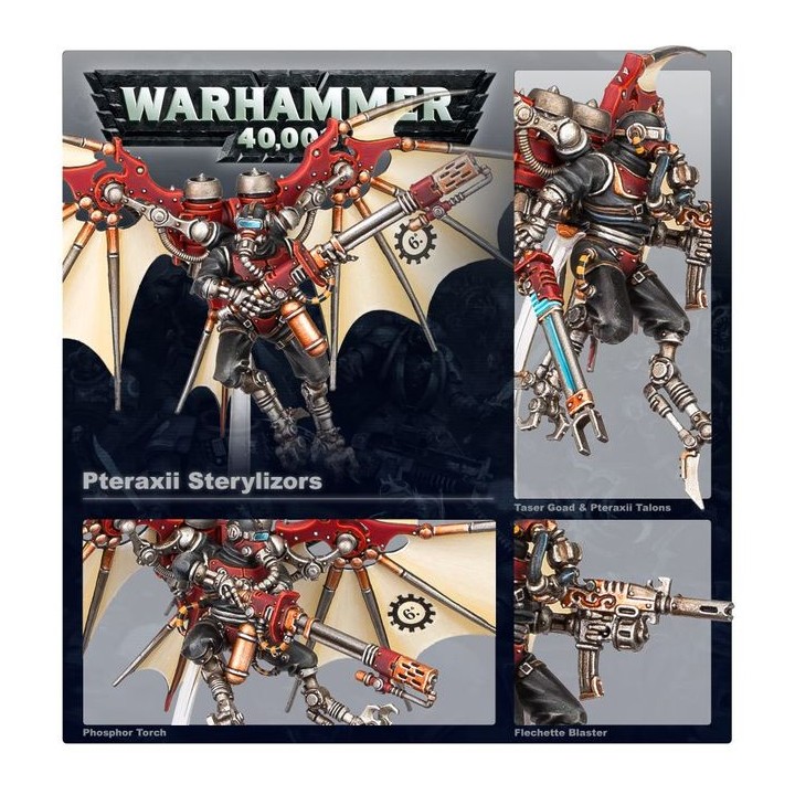 Pteraxii Sterylizors - Adeptus Mechanicus - wh40k