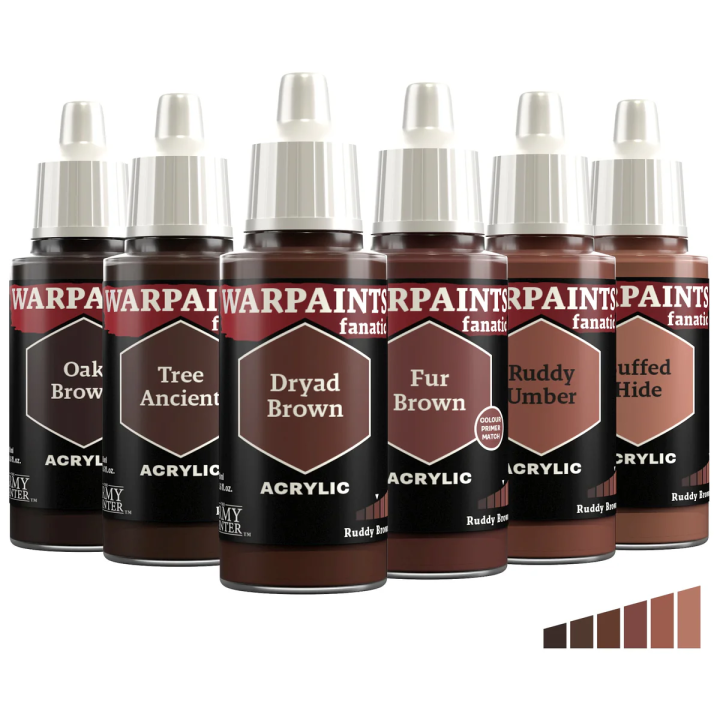 TAP - Warpaints Fanatic : Flexible Triad : Ruddy Browns